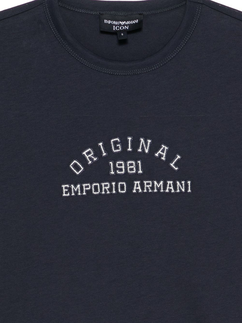 embroidered-logo T-shirt 3