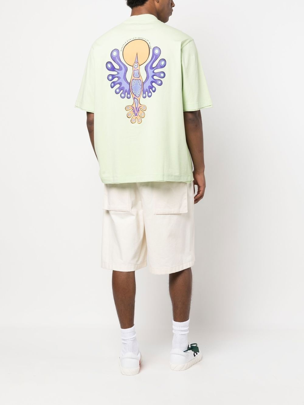 Sunset Bird organic cotton T-shirt - 2