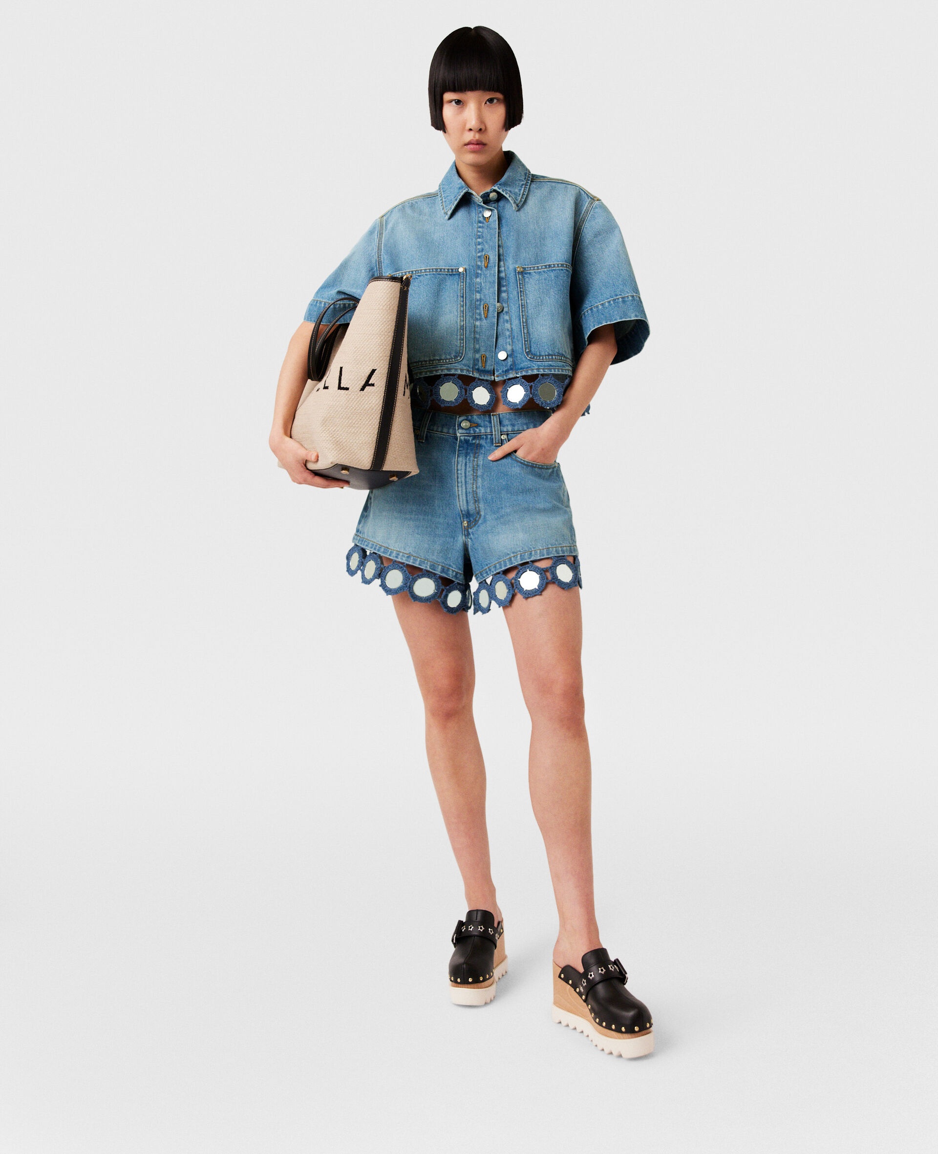 Mirror Crochet Boxy Shirt - 6