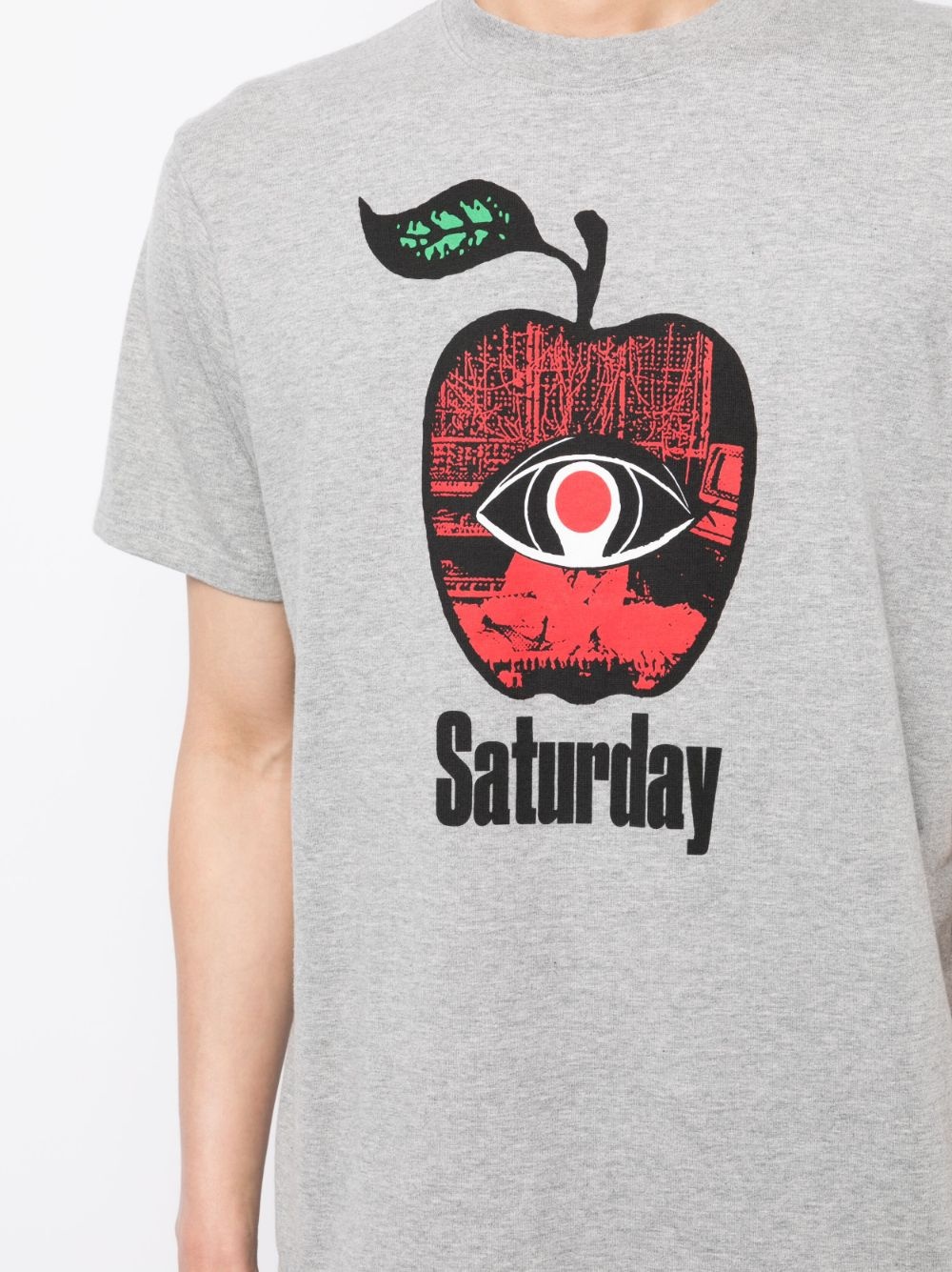 graphic-print cotton T-Shirt - 5