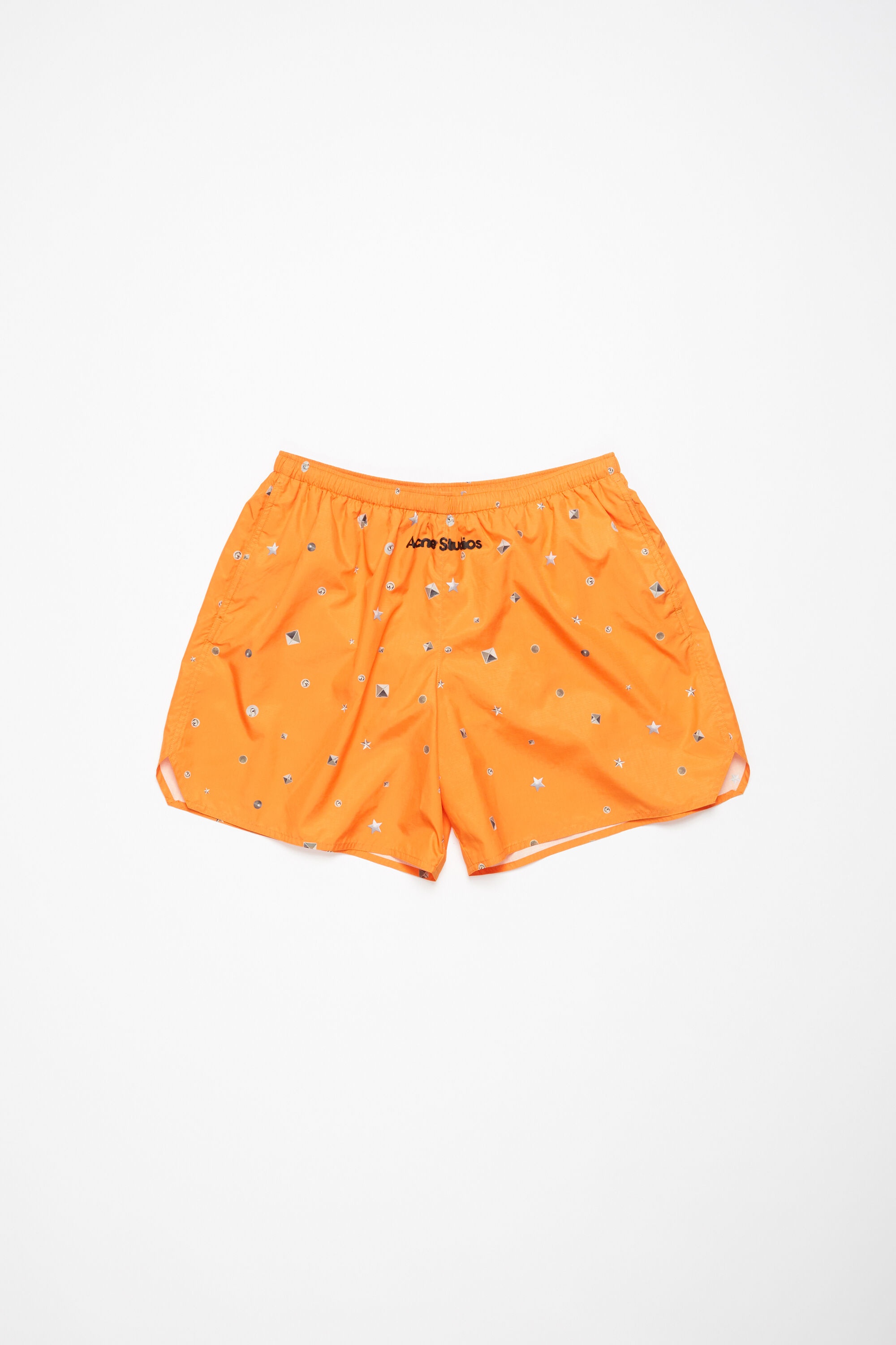 Printed swim shorts - Bright orange - 6