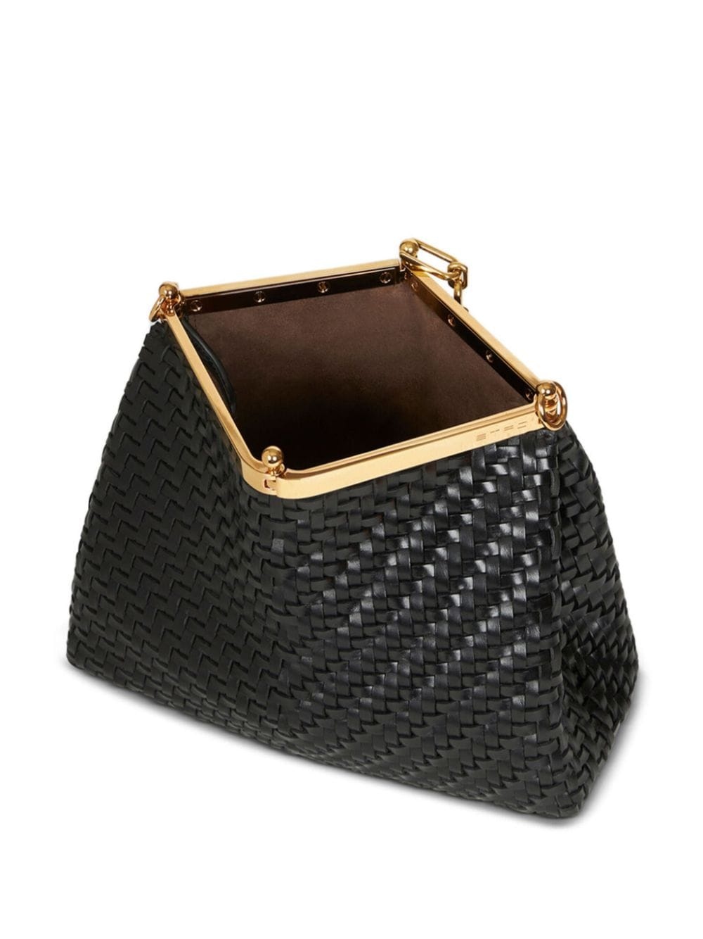 medium woven Vela shoulder bag - 6