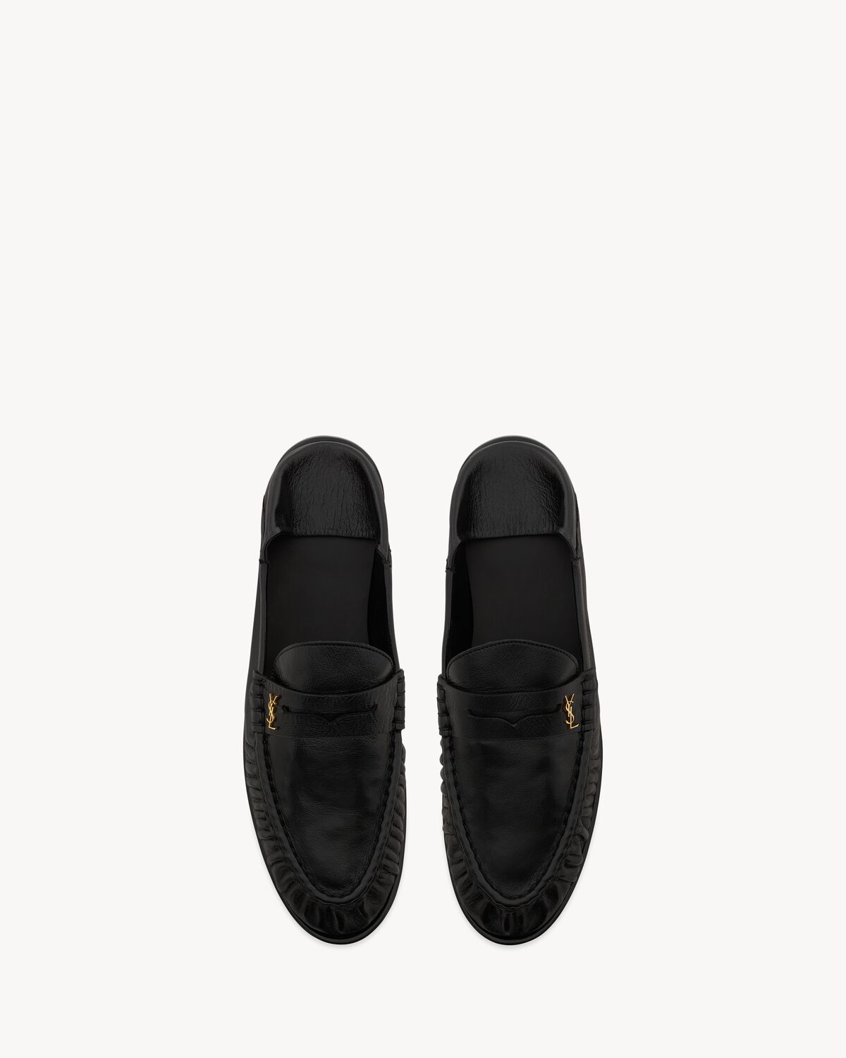 LE LOAFER PENNY SLIPPERS IN SMOOTH LEATHER - 2