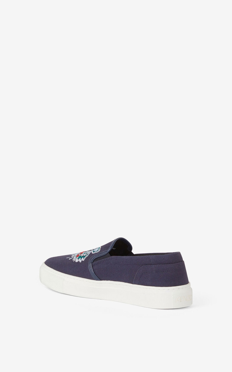 KENZO K-Skate Tiger slip-on trainers outlook