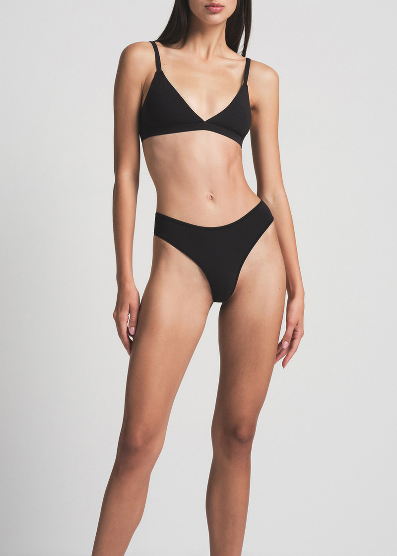 SKIMS Skims Stretch-jersey Thongs outlook