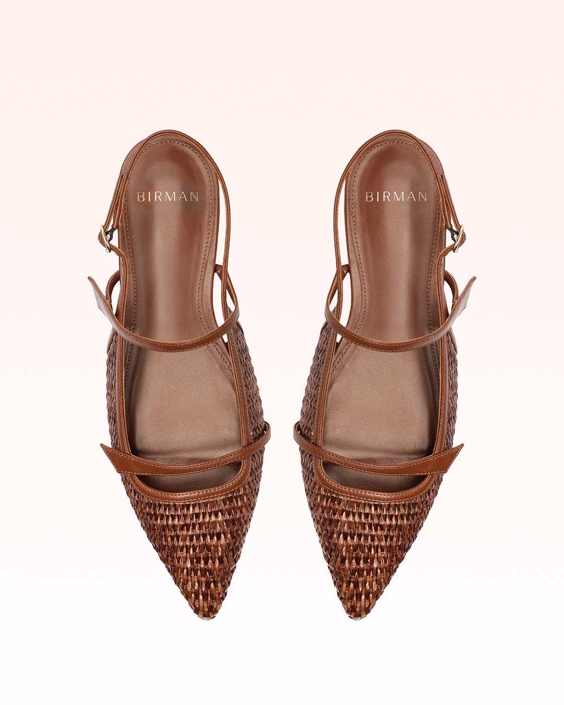 TITA RAFFIA FLAT CHOCOLATE - 2