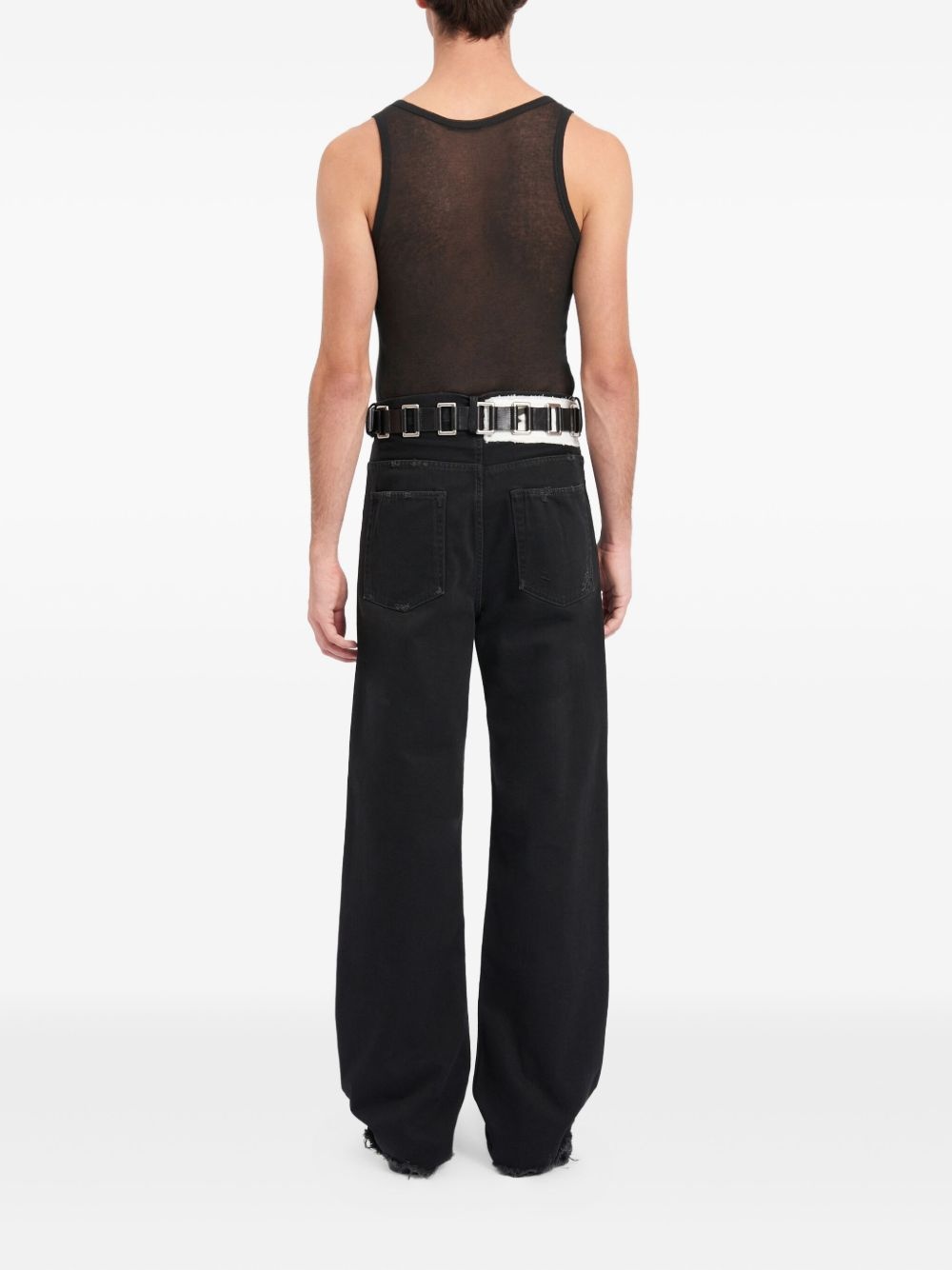 Imir buckle-embellished leather belt - 4