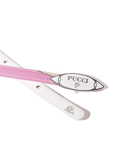 PUCCI logo-buckle belt outlook