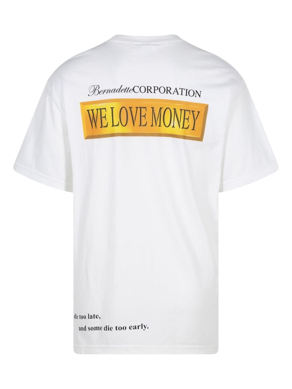 Supreme x Bernadette Corporation Money T shirt REVERSIBLE