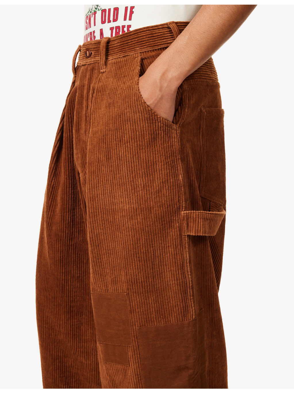Lush Corduroy Cotton Carpenter Trouser - 5