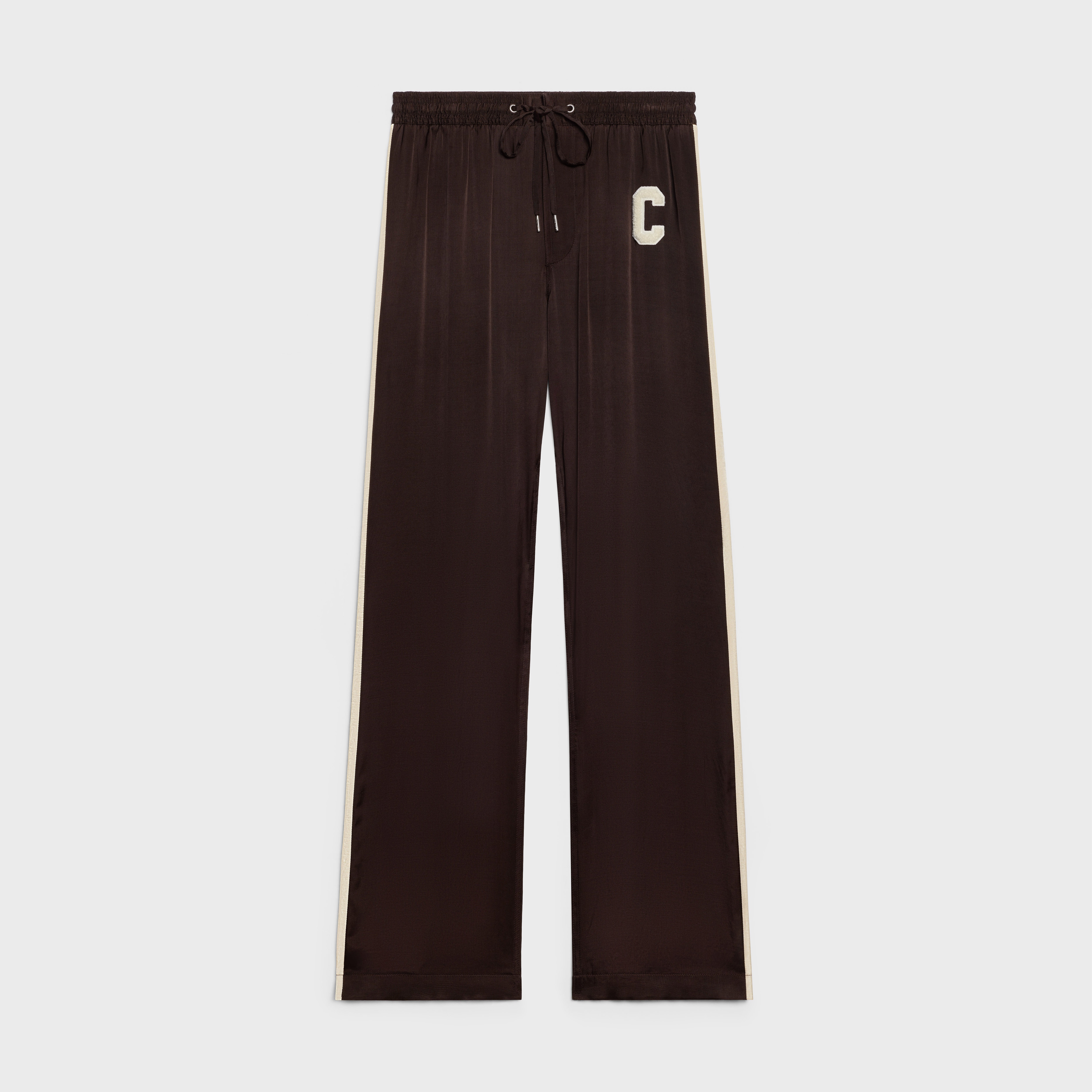 ATHLETIC SATIN PANTS - 1