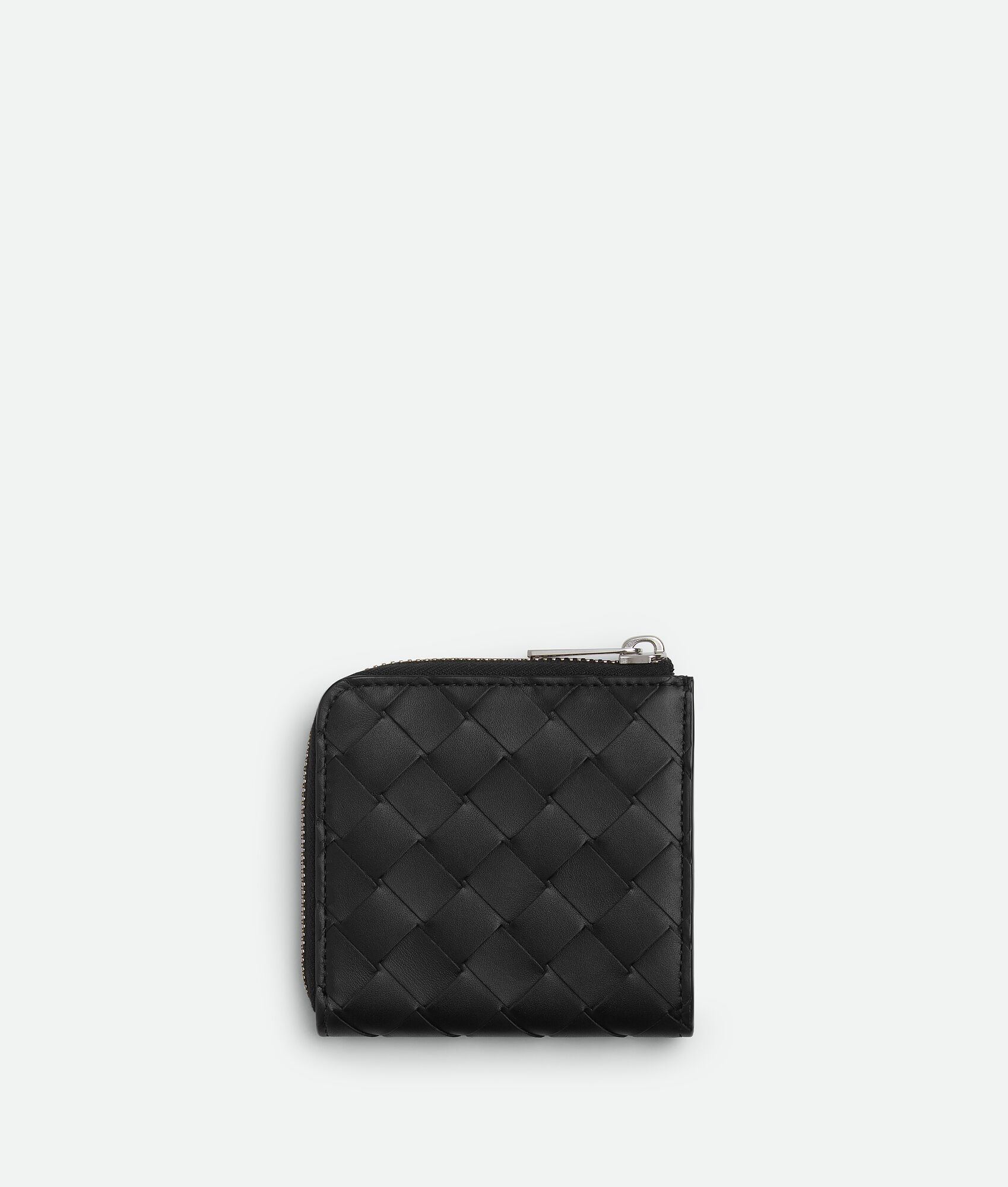 Intrecciato Square Zip Around Wallet - 3