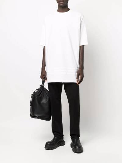 Y-3 logo-print short-sleeve T-shirt outlook