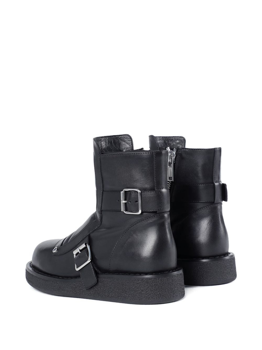 Sune buckle-detail biker boots - 4