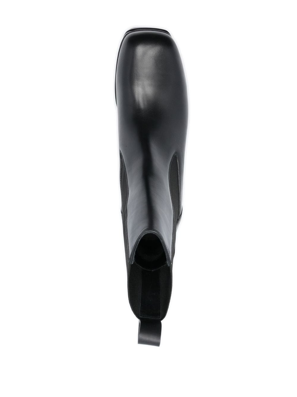 Minimal Grill 195mm leather platform boots - 4