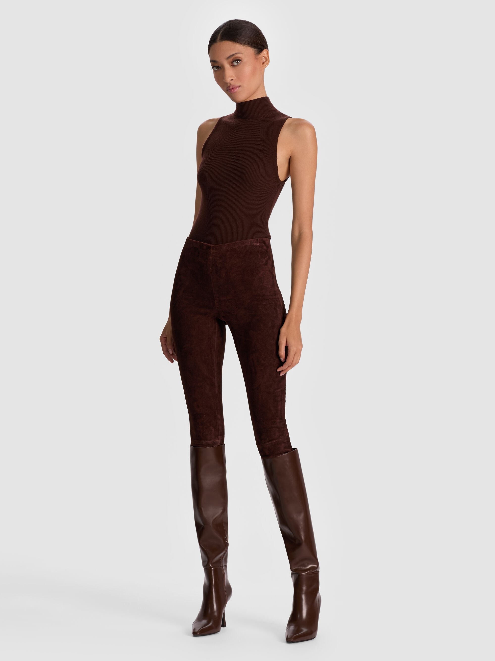 LENNOX SUEDE LEGGING - 3