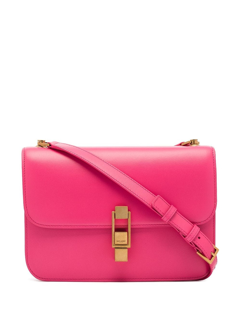 Carré leather shoulder bag 1