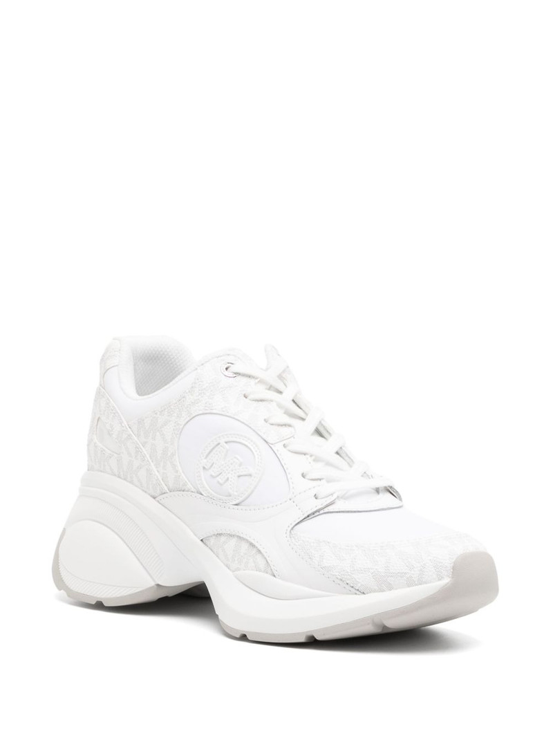MICHAEL KORS lace-up fastening trainer outlook
