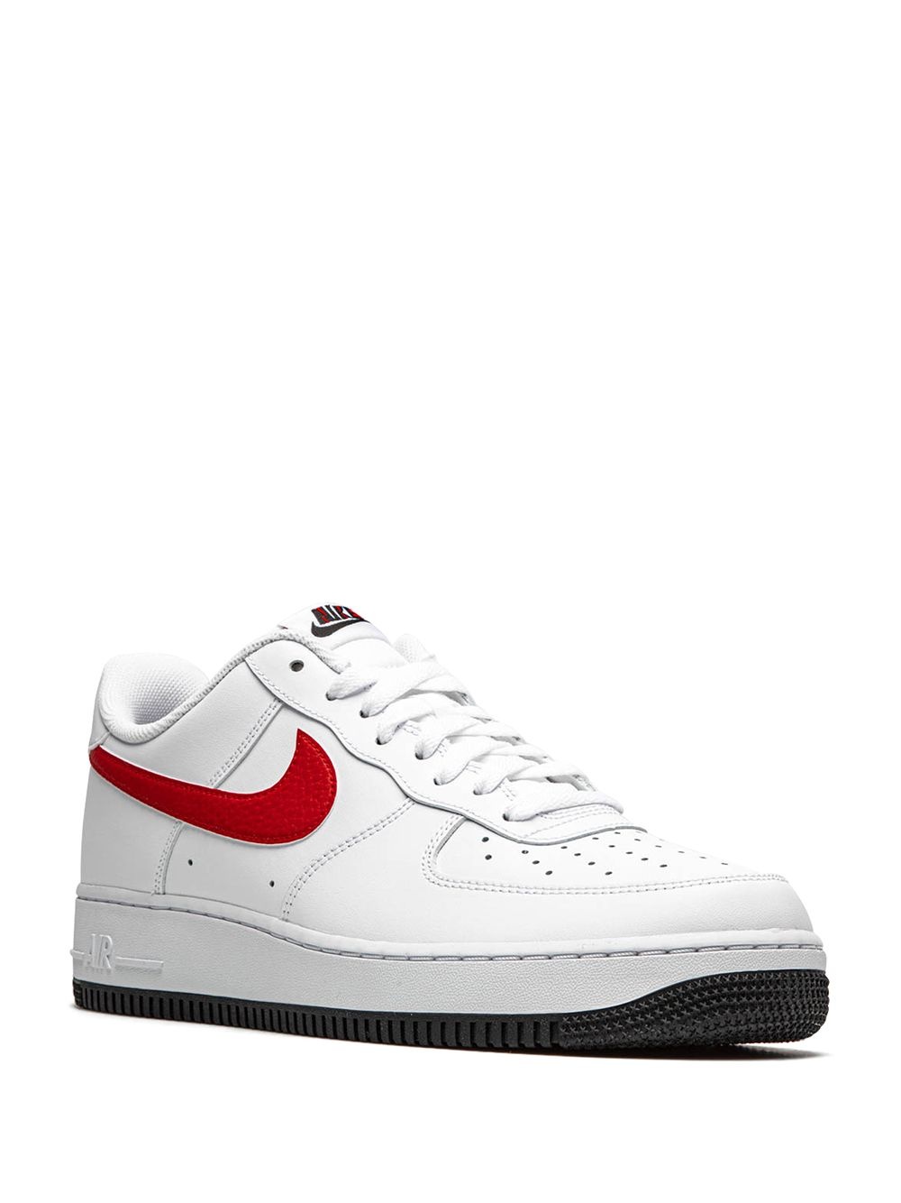 Air Force 1 Mismatched Swooshes "White / Red / Blue" sneakers - 2