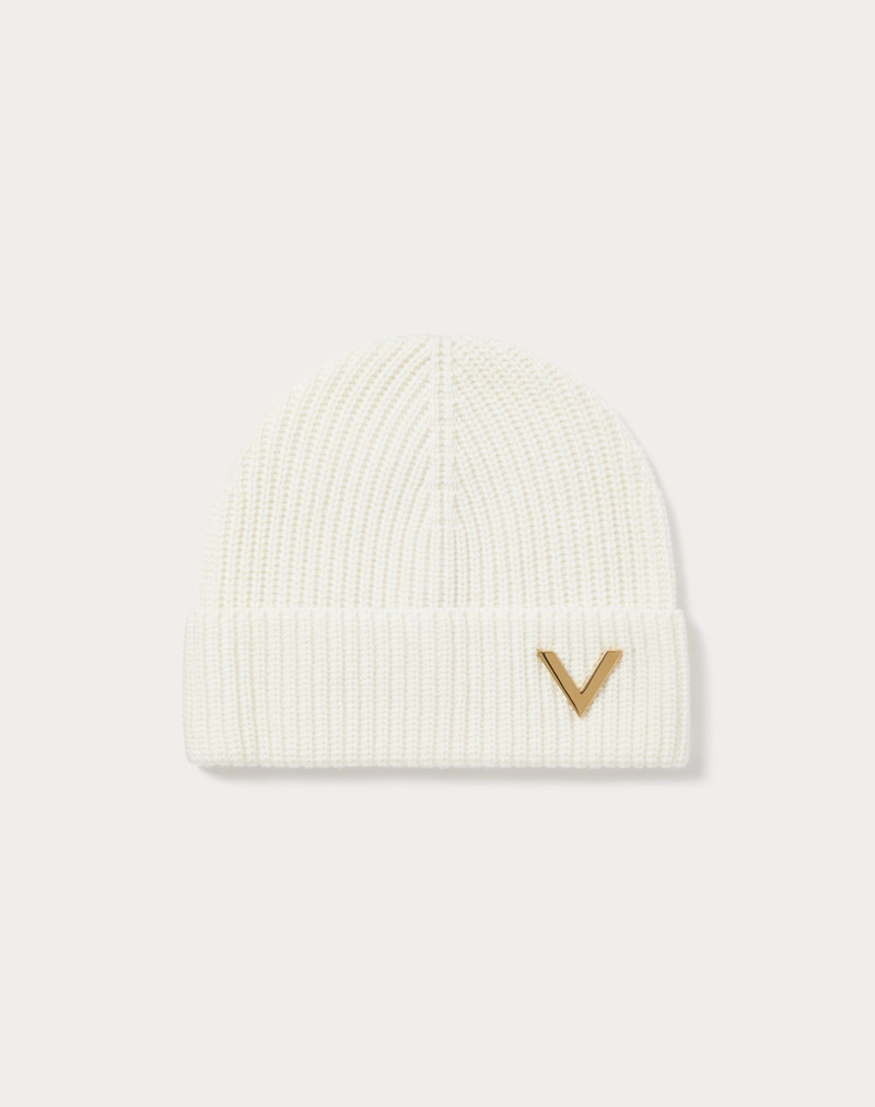 VALENTINO CASHMERE BEANIE 1