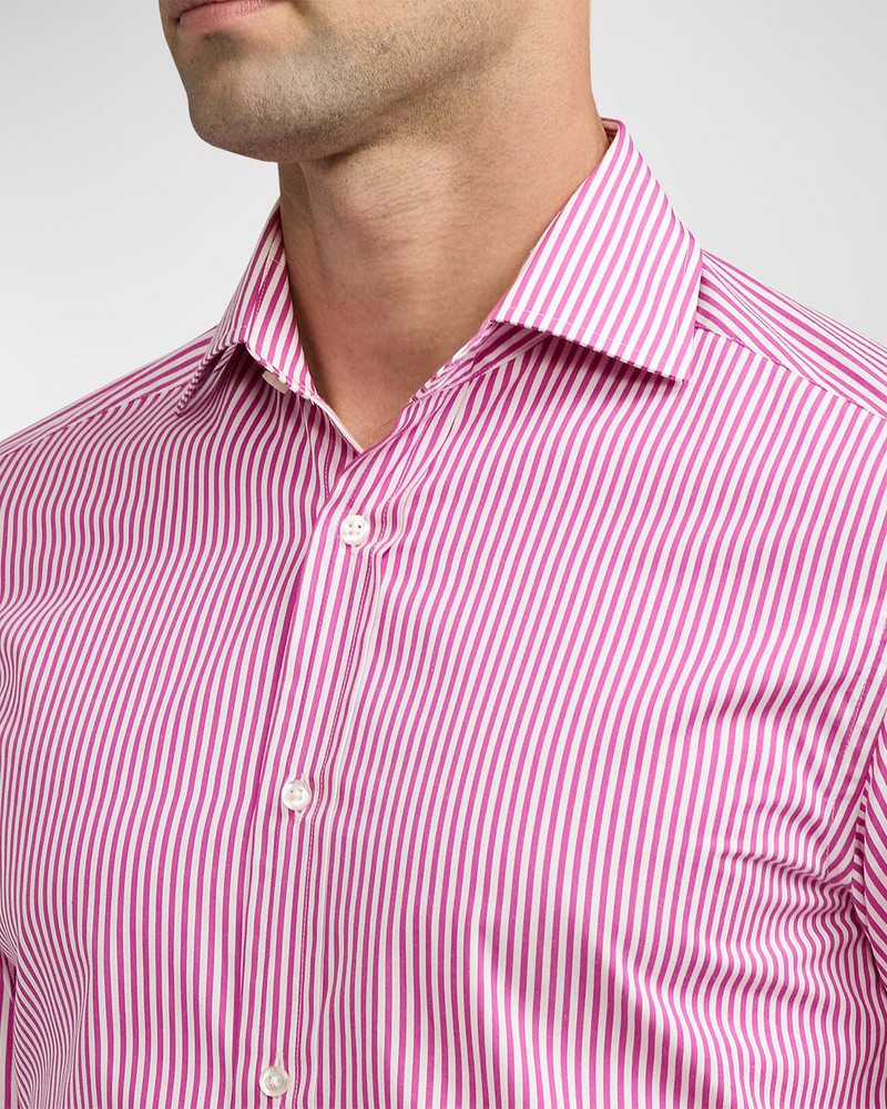 Men's Bengal Stripe Poplin Sport Shirt 5