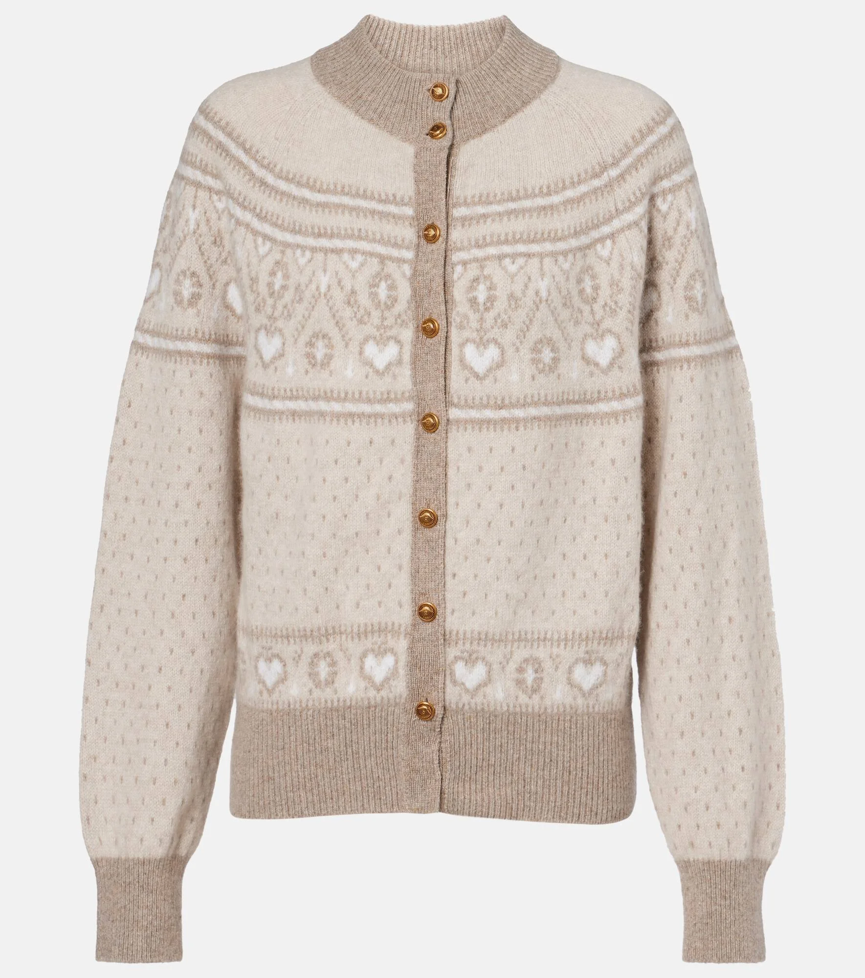 Marc Fair Isle cashmere cardigan - 1