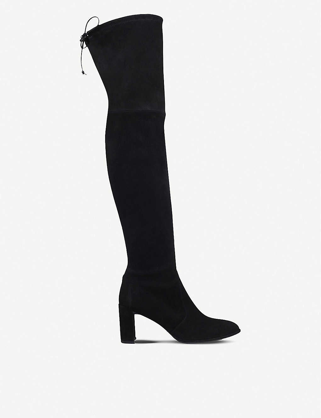 Tieland suede over-the-knee boots - 1