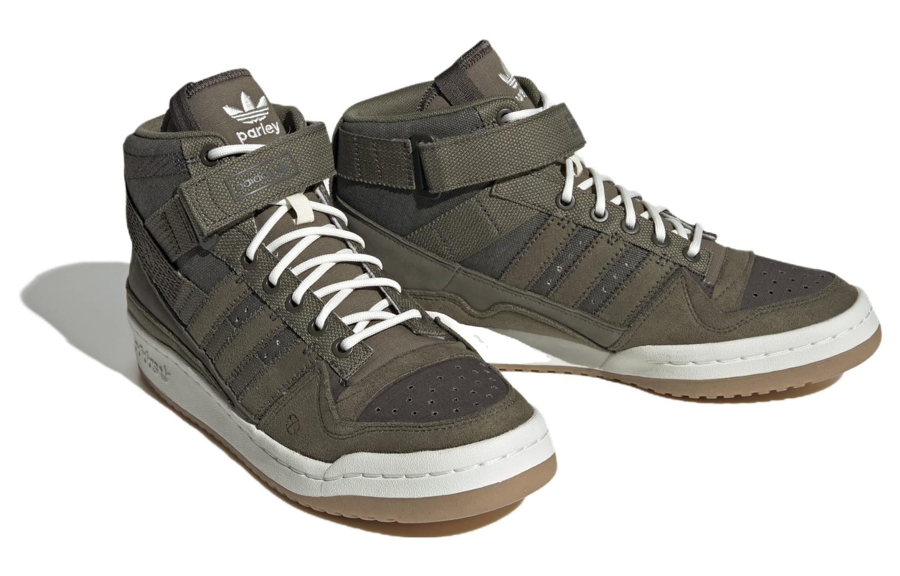adidas Parley x Forum High 'Olive Strata' HP2206 - 3