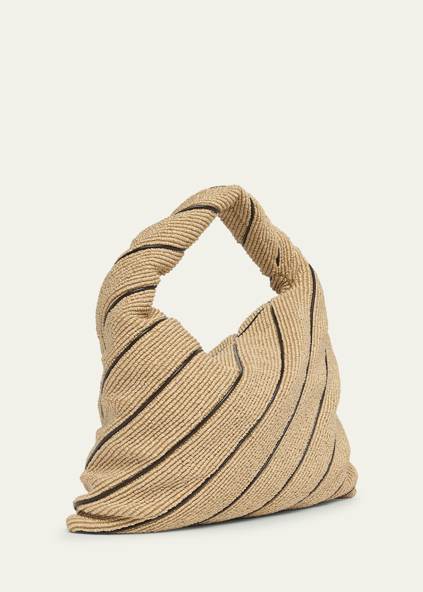 Hop Large Striped Shoulder Bag - 3