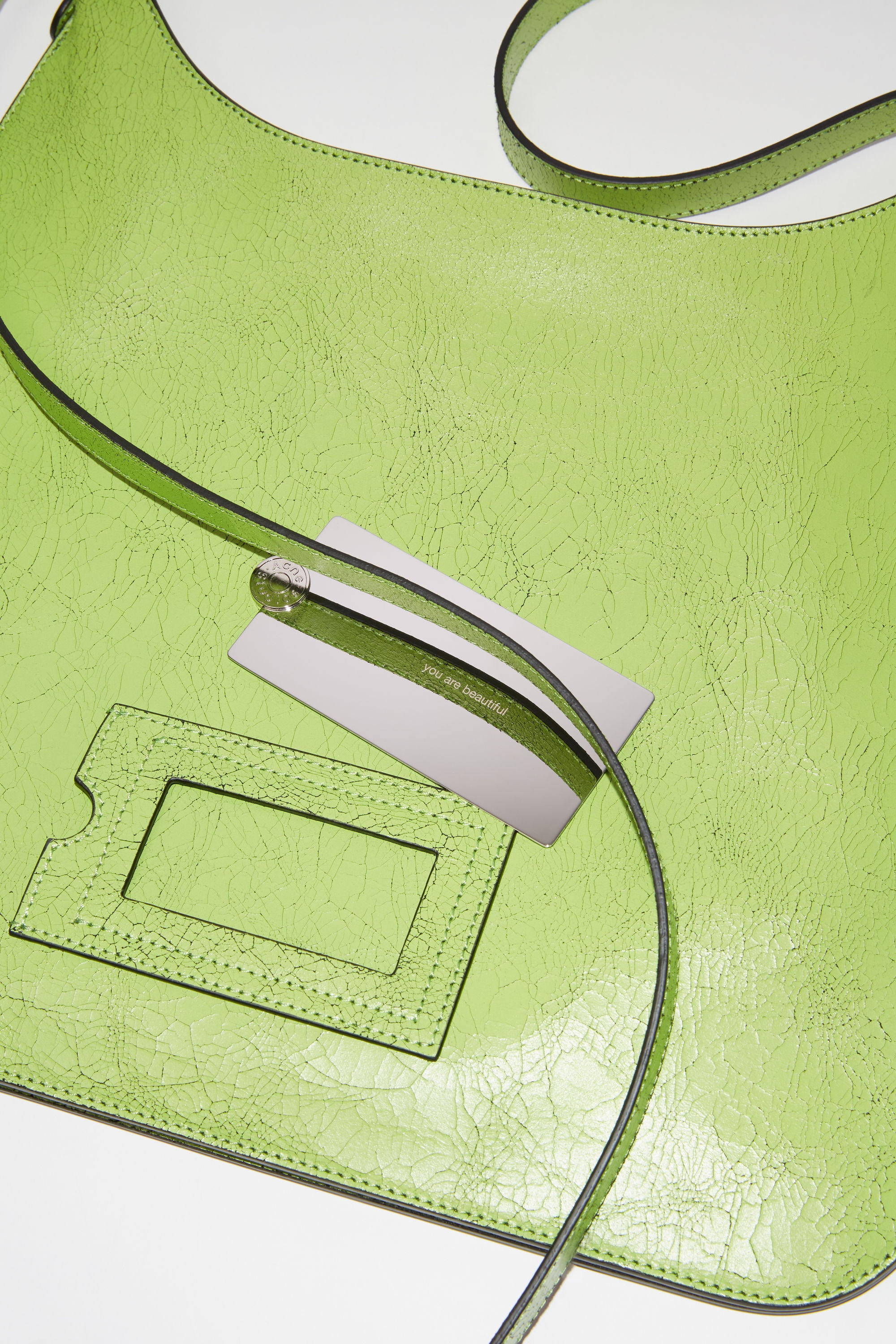 Platt shoulder bag - Lime green - 8