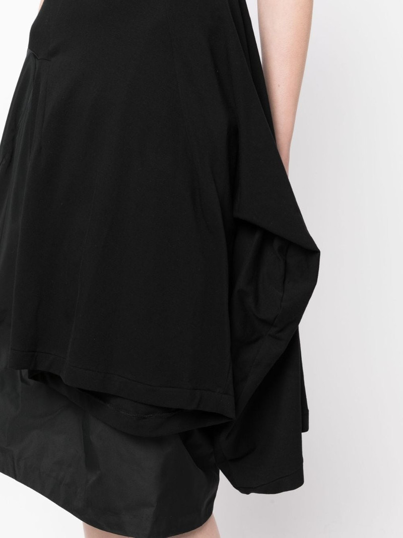 draped-detail dress 5