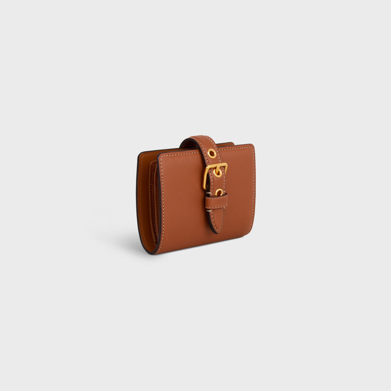 CELINE SMALL WALLET CELINE CONTI in SUPPLE CALFSKIN outlook
