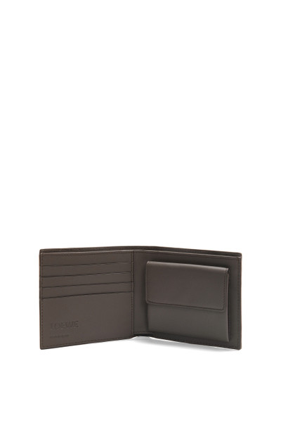 Loewe Puzzle bifold coin wallet in classic calfskin outlook