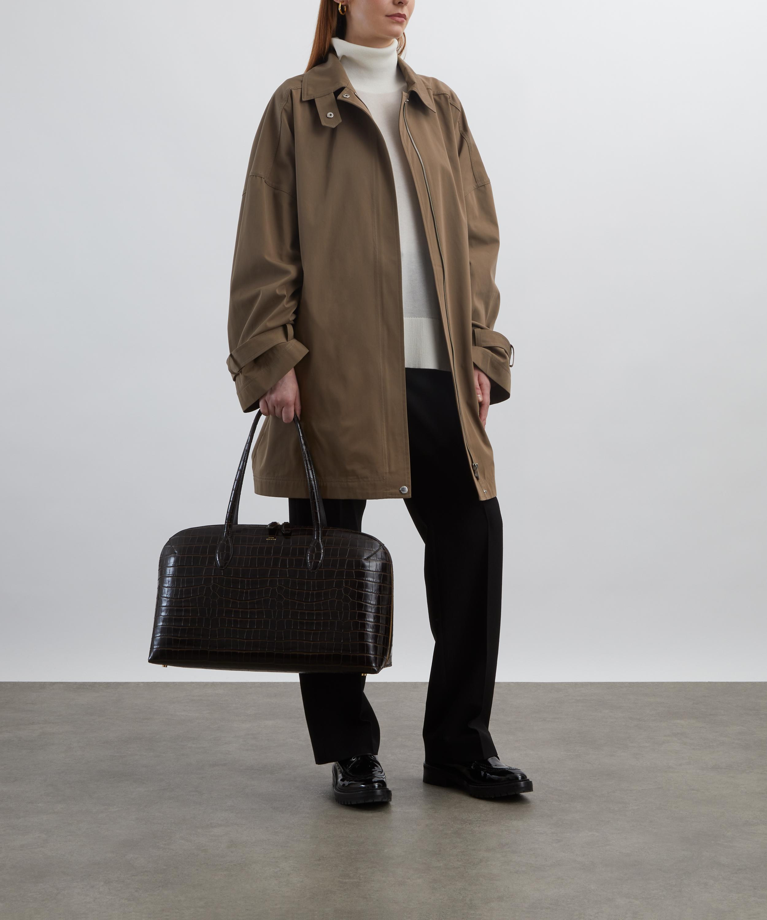Oversized Trench Jacket - 2
