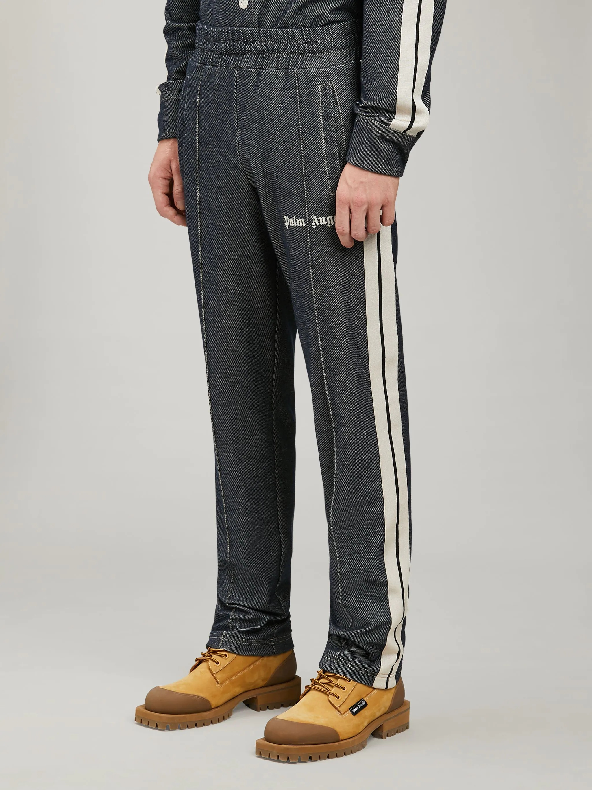 SIMILAR DENIM TRACK PANTS - 4