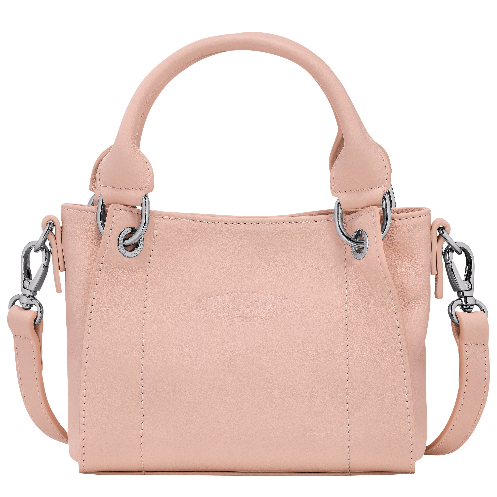 Longchamp 3D XS Handbag Nude - Leather - 1