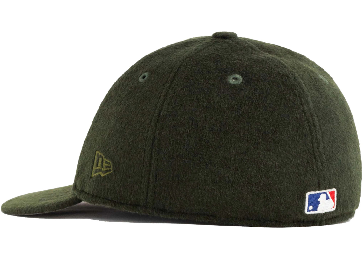 Aime Leon Dore x New Era Moleskin Mets Hat Green - 3