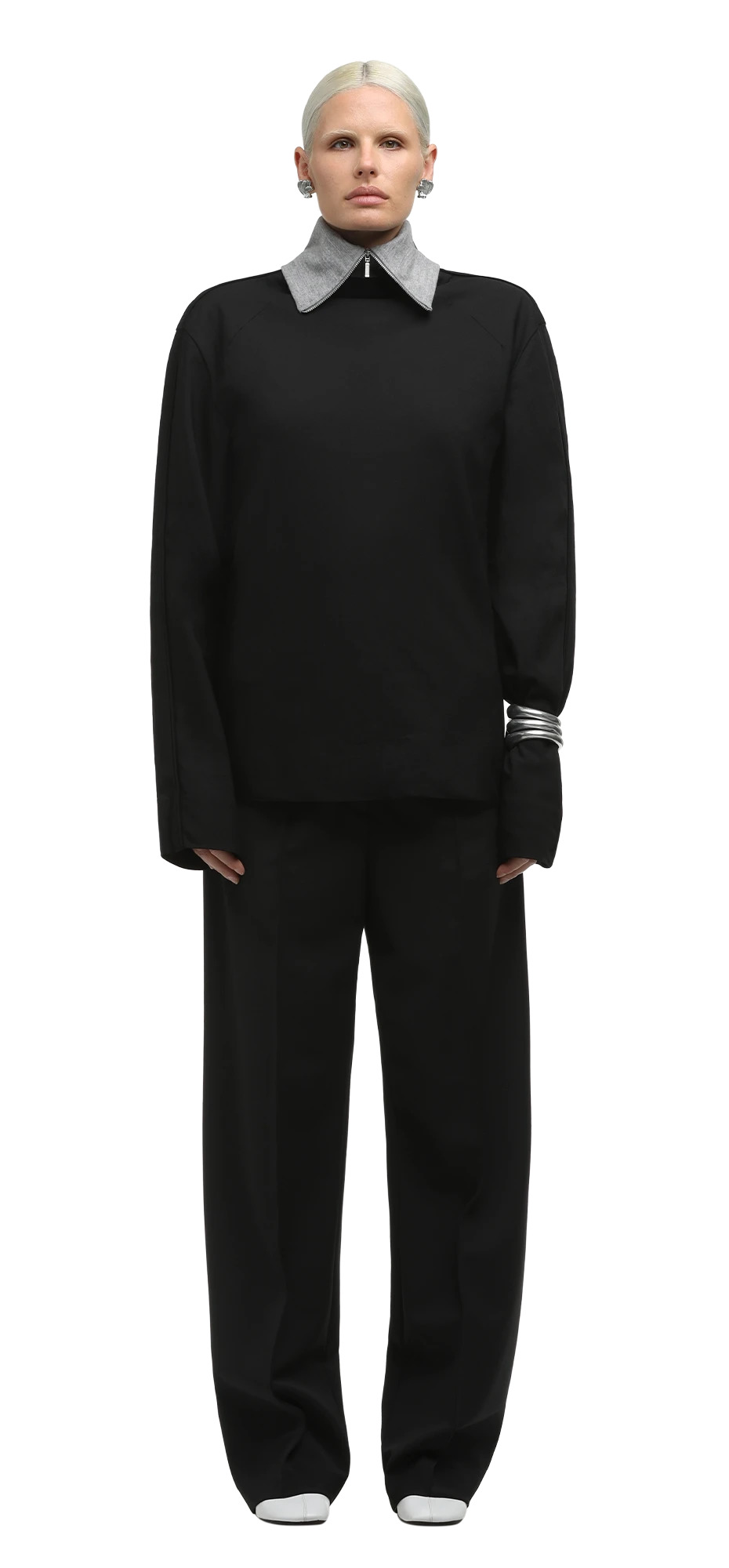 STRUCTURED TOP BLACK - 3