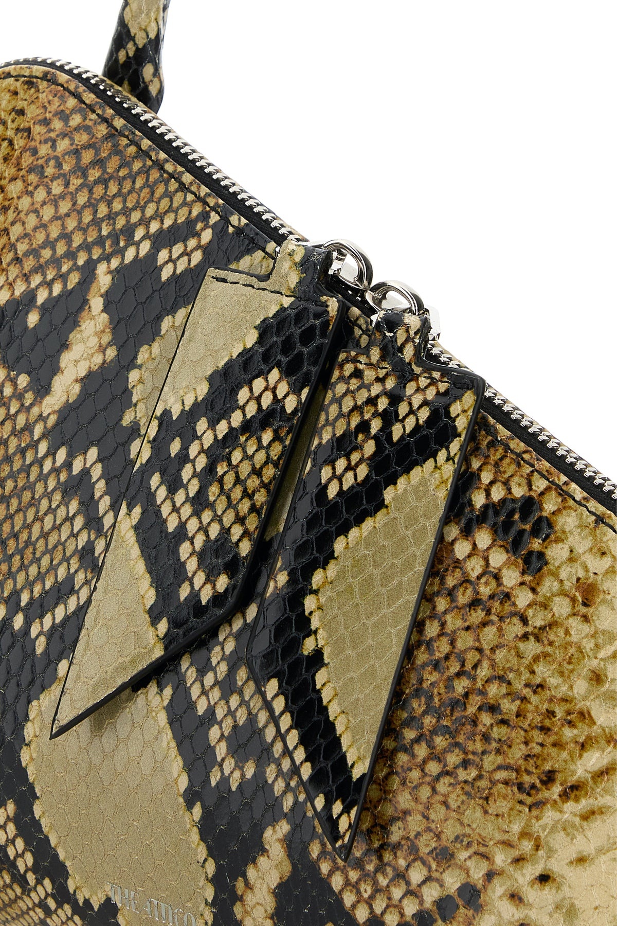 Printed leather Sunrise shoulder bag - 4