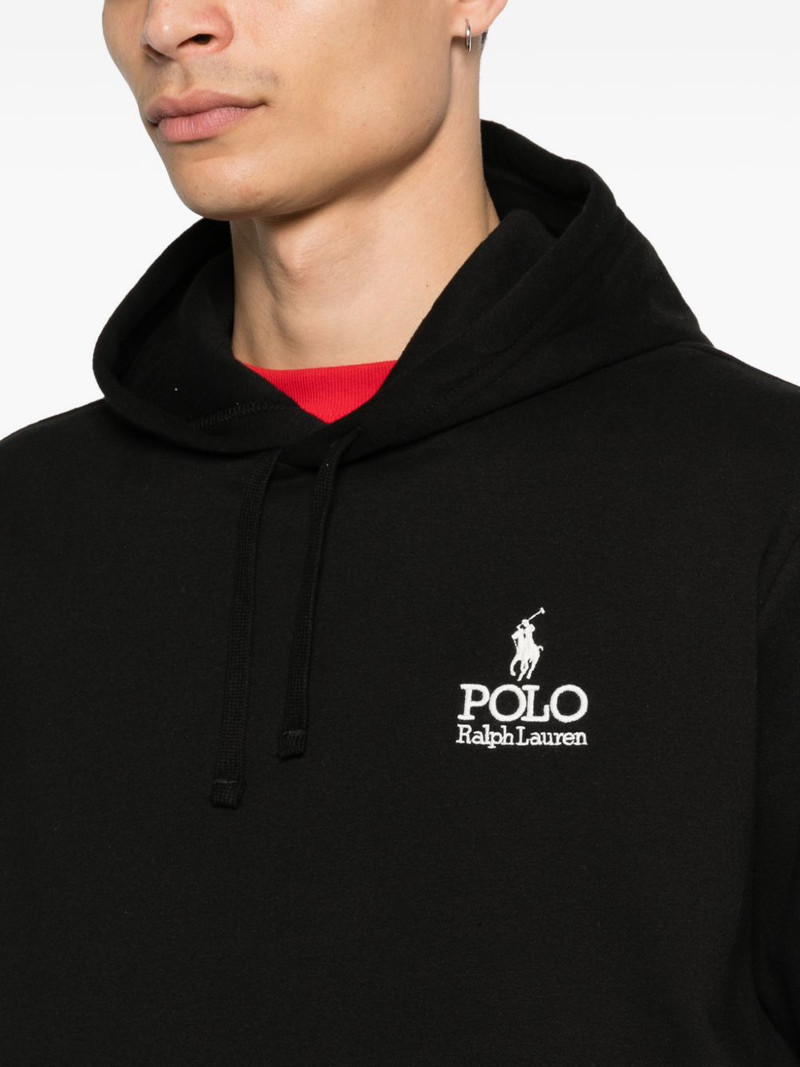 logo-embroidery hoodie 5