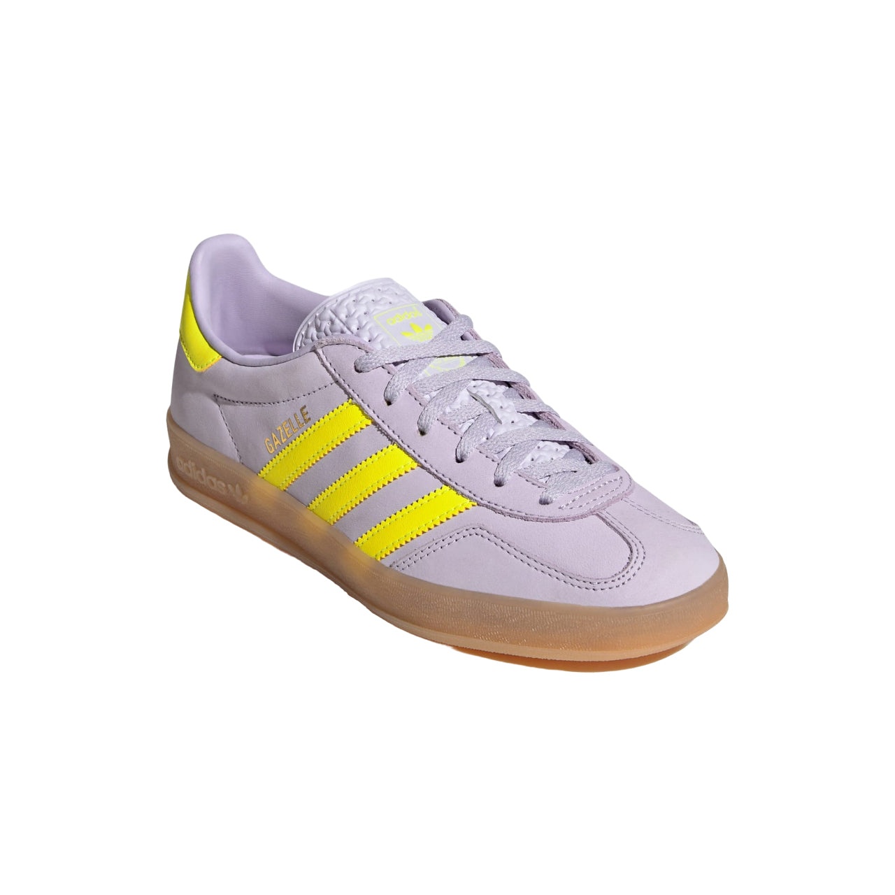 (WMNS) adidas Gazelle Indoor 'Silver Dawn Solar Yellow' IH5492 - 3