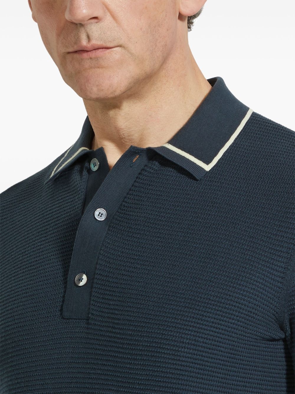 cotton polo shirt - 4