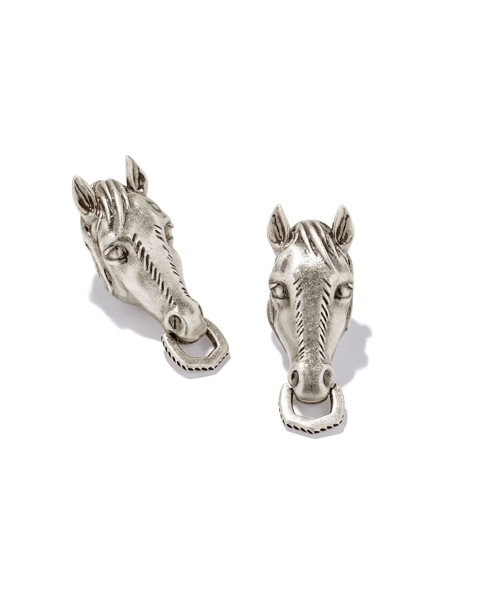 Beau Statement Earring in Vintage Silver - 1
