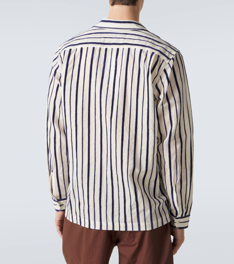 Ridley striped cotton-blend shirt 4