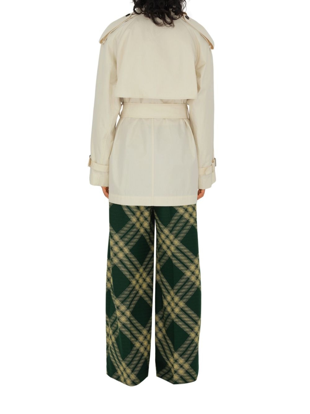 short belted trench coat - 4