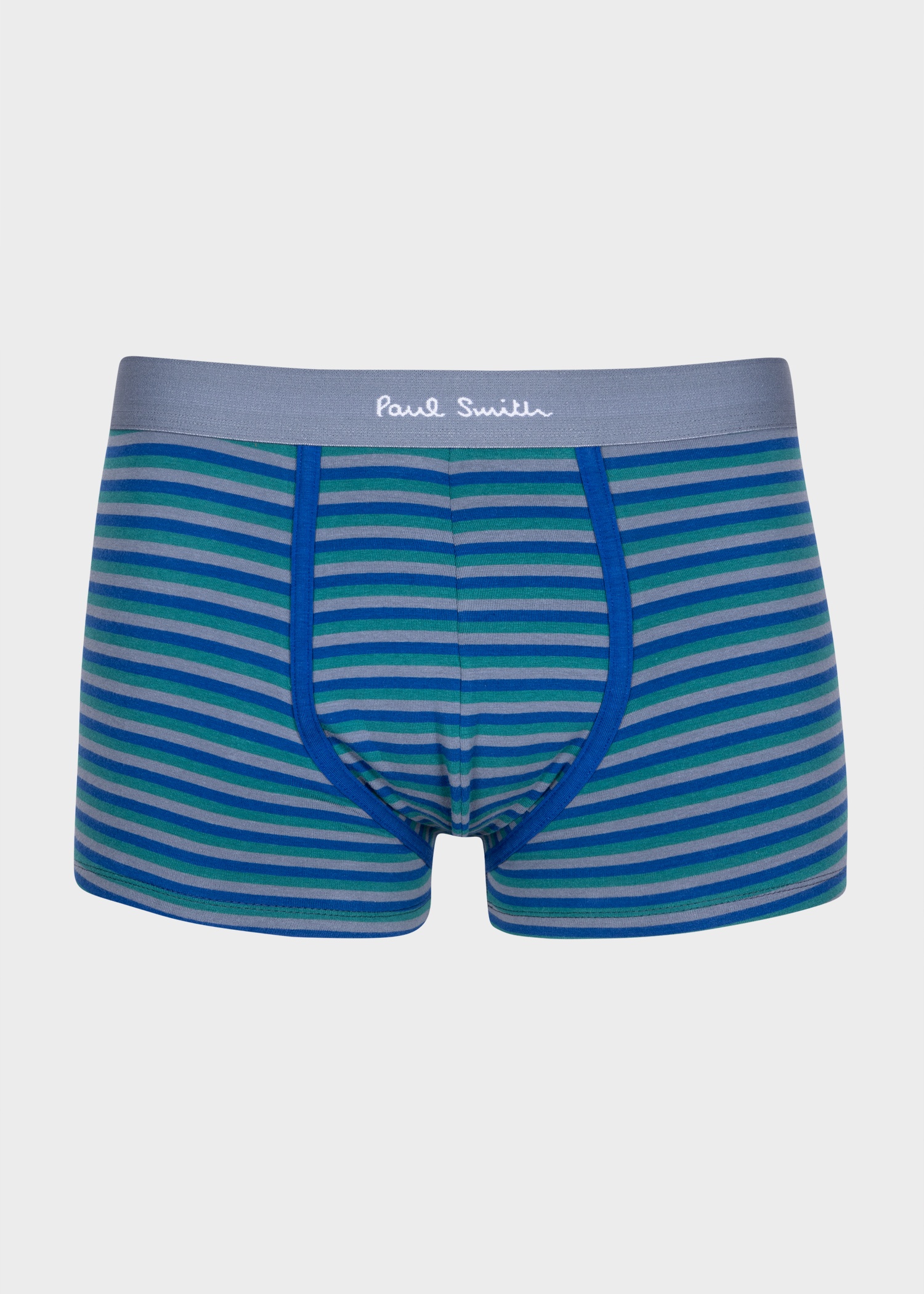 Navy And Stripe Boxer Briefs Three-Pack - 4
