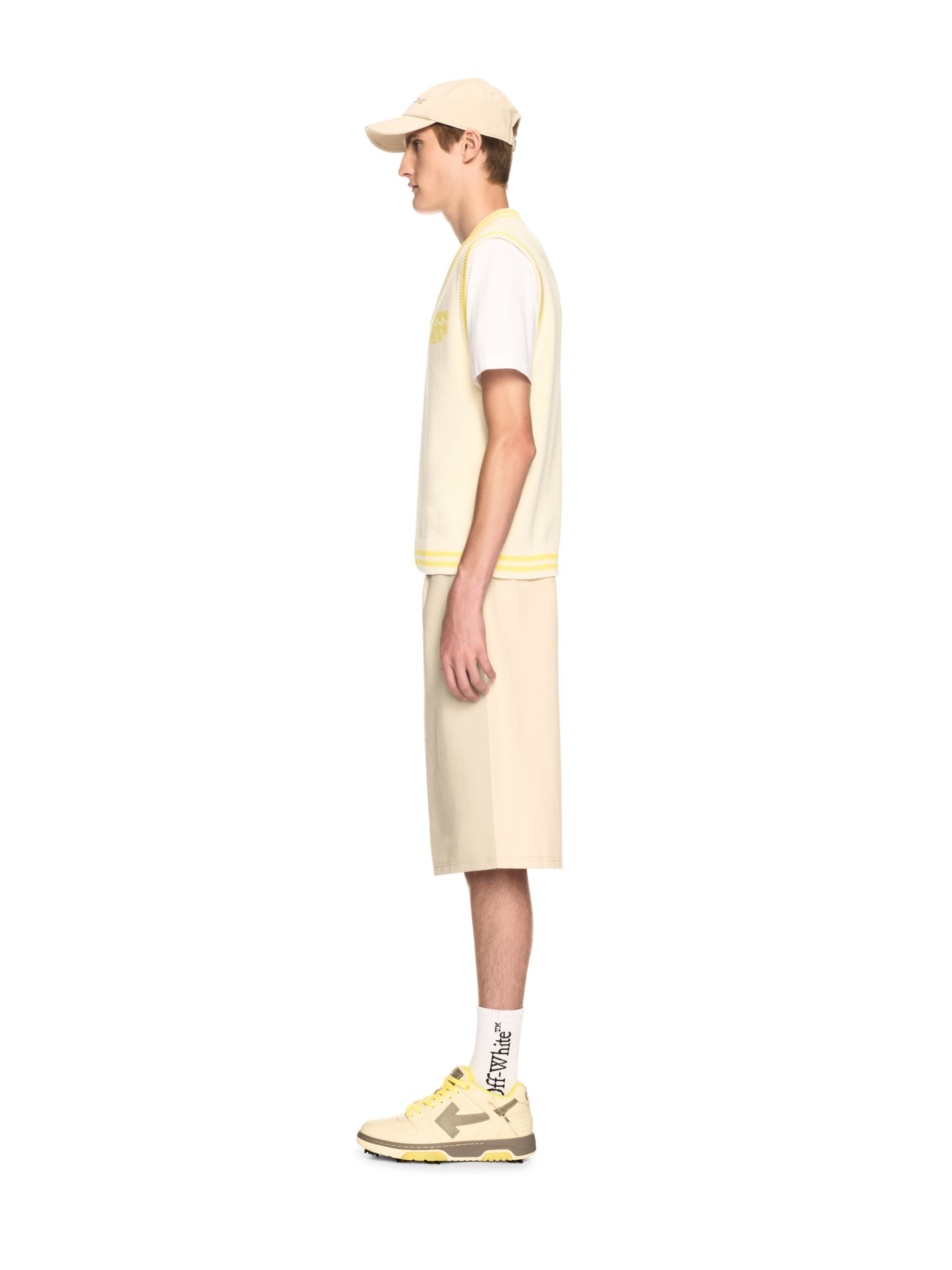 White Golf Vest - 3