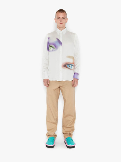 JW Anderson EYE PRINT CLASSIC FIT SHIRT outlook