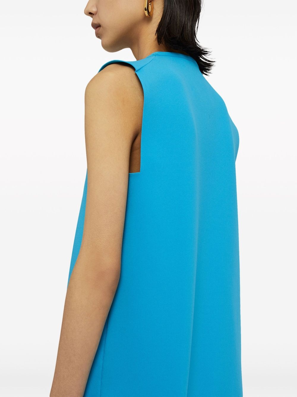 sleeveless shift dress - 6