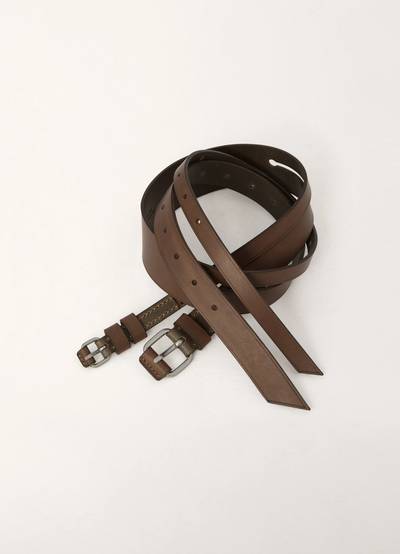 Lemaire DOUBLE BUCKLE BELT
VEGE TANNED LTH outlook